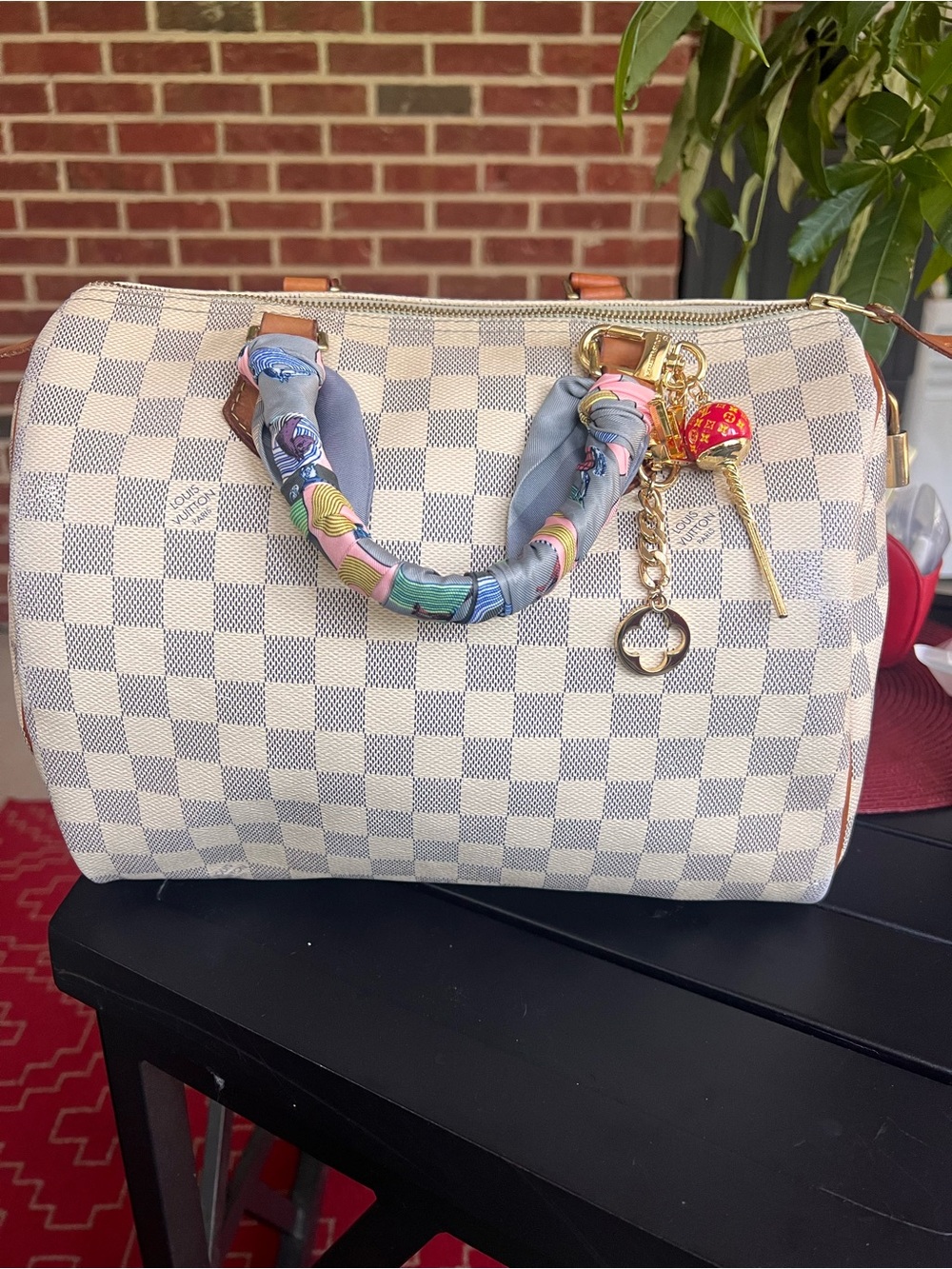 Authentic: LV Speedy 30 Damier Azur (2012)